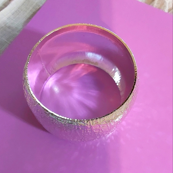 🌺 Set of 8 Silver Toned Metal Napkin Rings - Picture 11 of 12